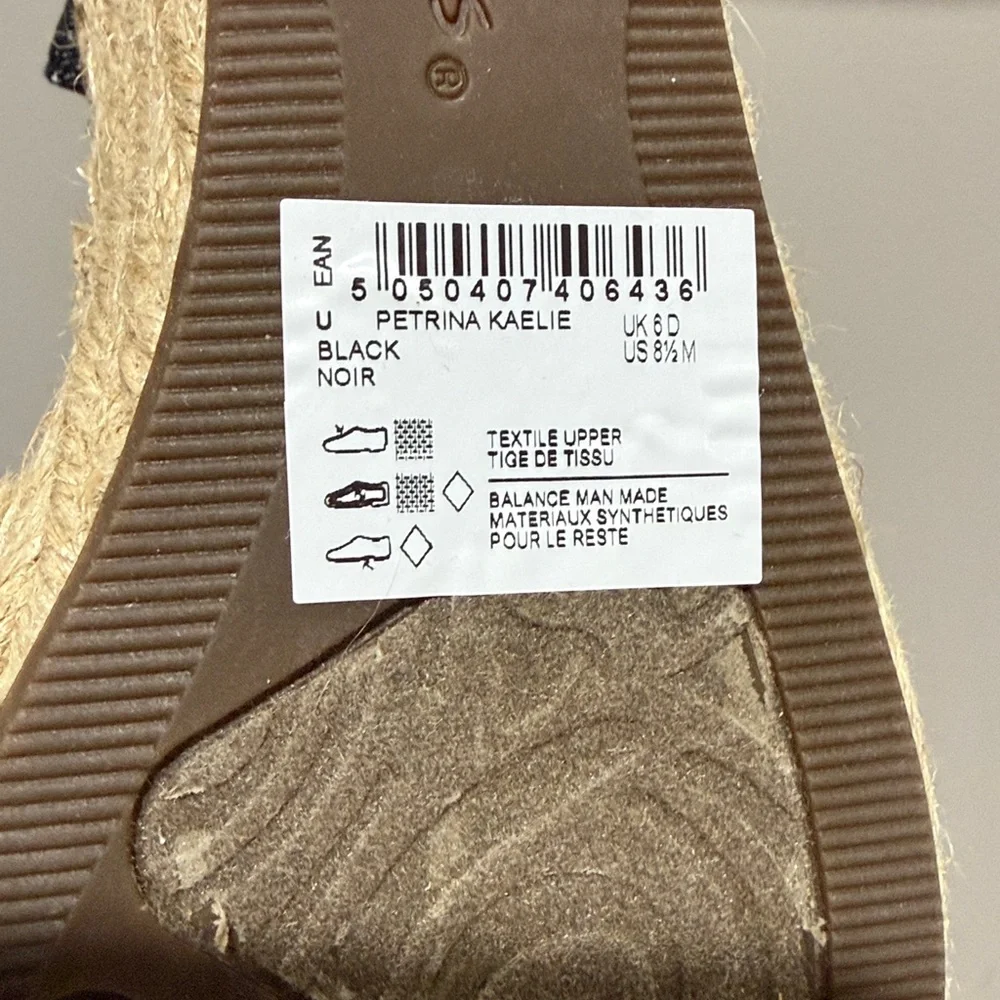 *NEW* Clark's Petrina Kaelie Espadrilles 8.5 B17B
